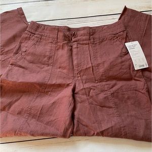 Athleta Cabo Linen Retreat Pants